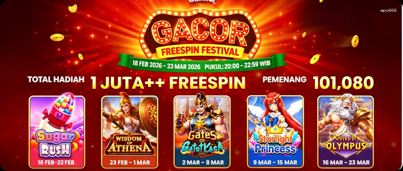 Login mpo666 Sekarang Bonus Melimpah
